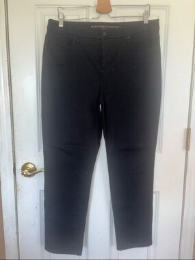 Chico's Black Ankle Jeans - Cropped Slim Fit